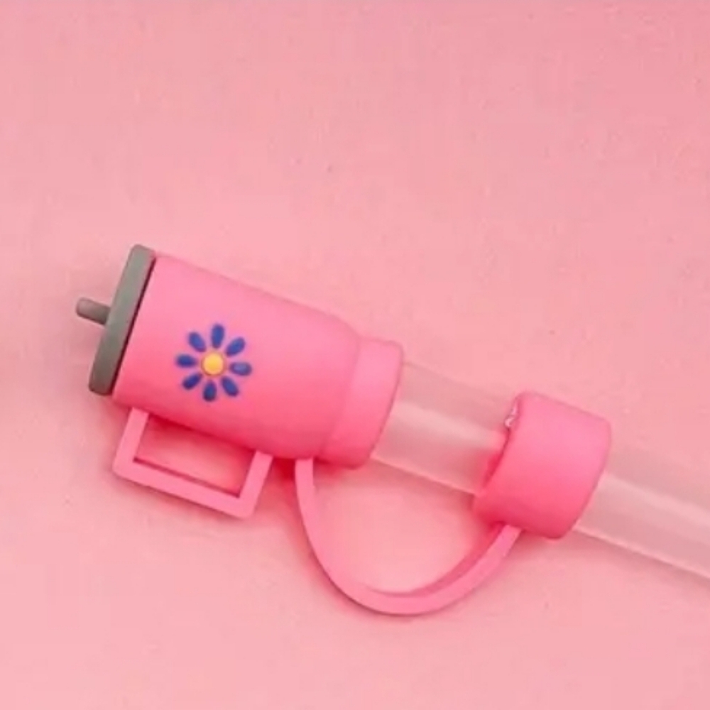 NEW Stanley Pink Straw Cover For Stanley Starbucks Tumbler Cup NEW